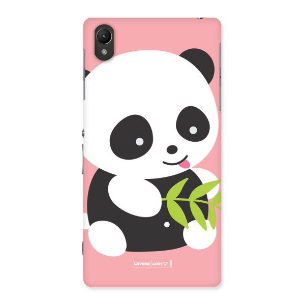 Cute Panda Pink Back Case for Sony Xperia Z2