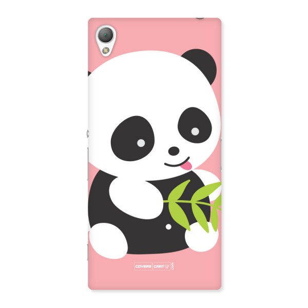 Cute Panda Pink Back Case for Sony Xperia Z3