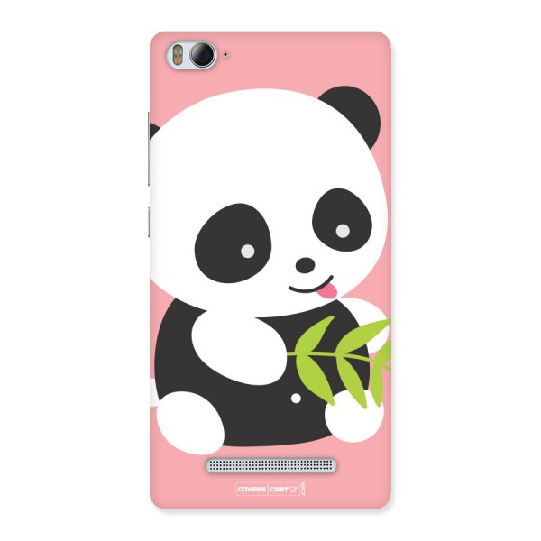 Cute Panda Pink Back Case for Xiaomi Mi4i