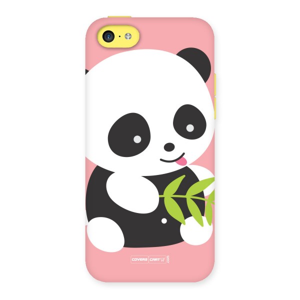 Cute Panda Pink Back Case for iPhone 5C