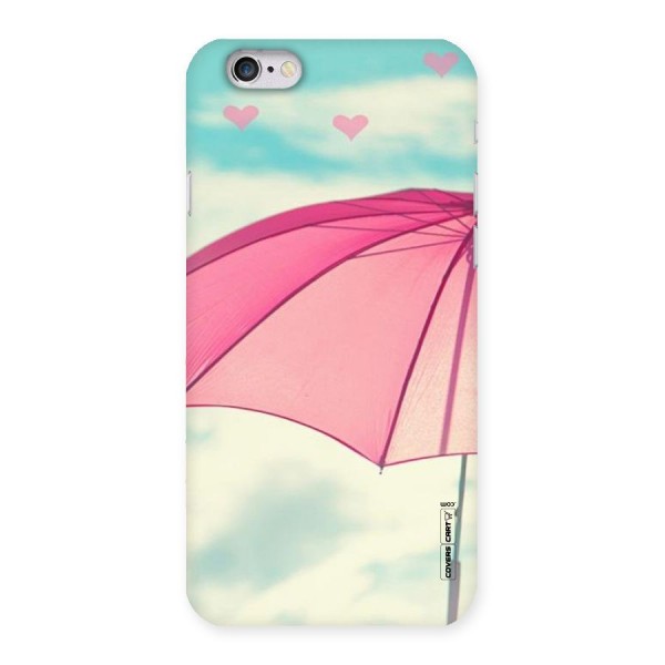 Cute Pink Umbrella Back Case for iPhone 6 6S
