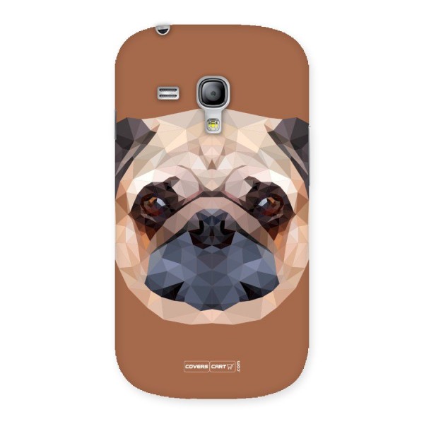 Cute Pug Back Case for Galaxy S3 Mini