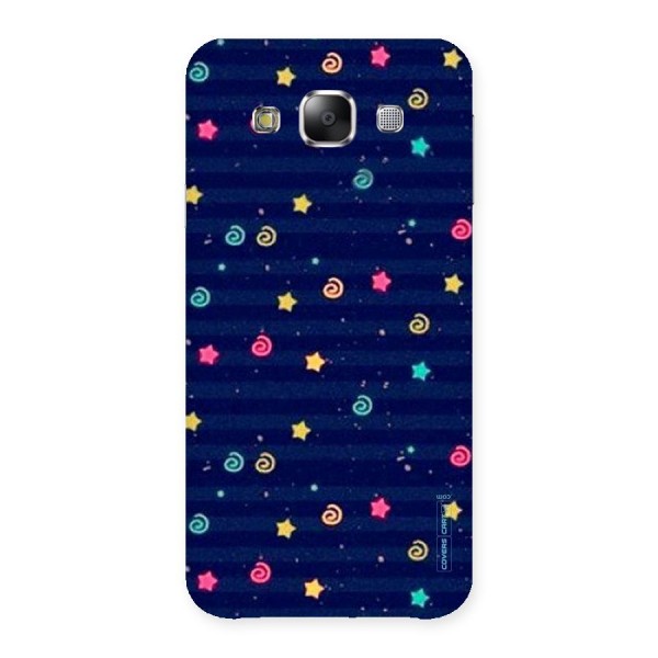 Cute Stars Design Back Case for Samsung Galaxy E5