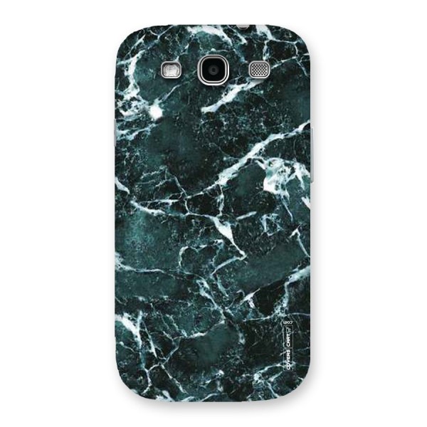 Dark Green Marble Back Case for Galaxy S3 Neo