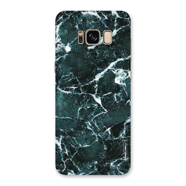 Dark Green Marble Back Case for Galaxy S8