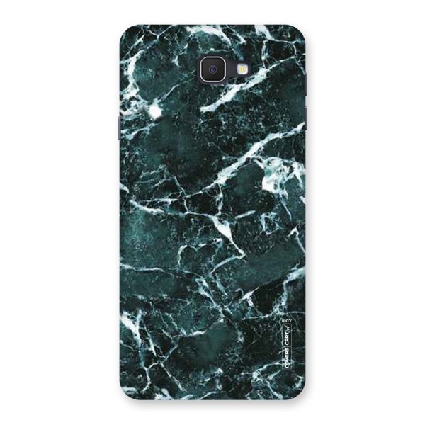 Dark Green Marble Back Case for Samsung Galaxy J7 Prime