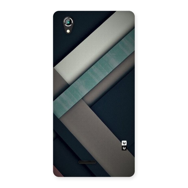 Dark Stripes Back Case for Lava Iris 800