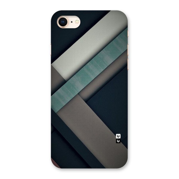 Dark Stripes Back Case for iPhone 8