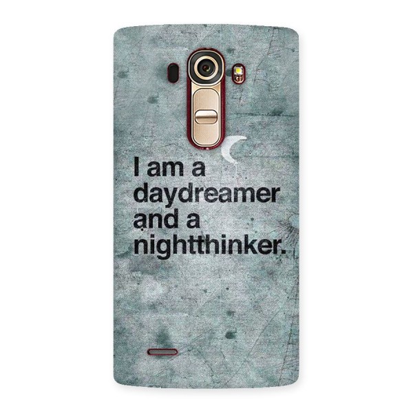 Day Dreamer Night Thinker Back Case for LG G4