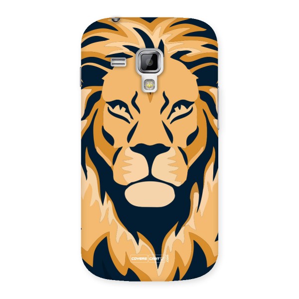 Designer Lion Back Case for Galaxy S Duos