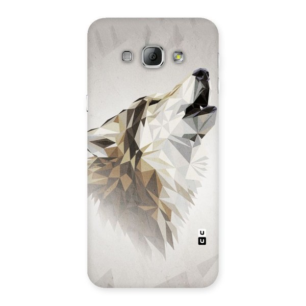 Diamond Wolf Back Case for Galaxy A8