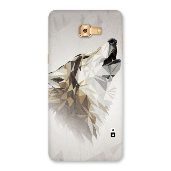 Diamond Wolf Back Case for Galaxy C9 Pro