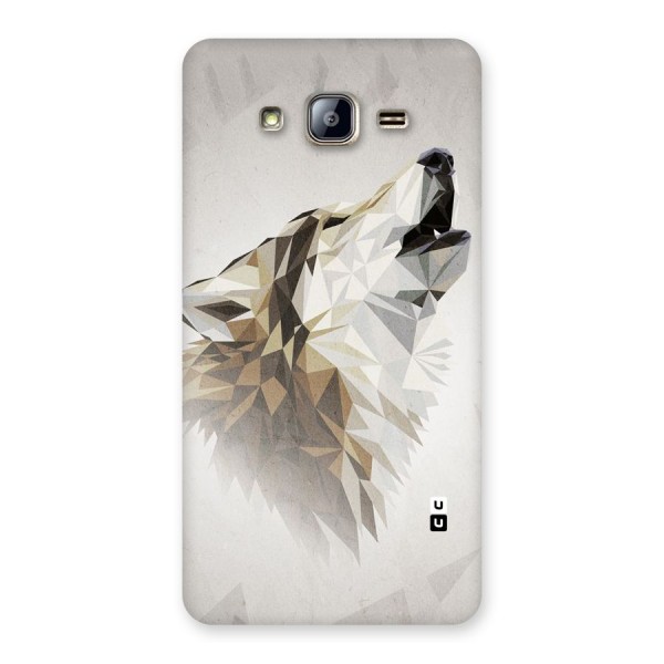 Diamond Wolf Back Case for Galaxy On5