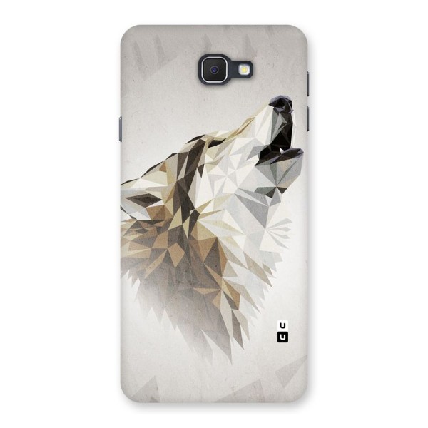 Diamond Wolf Back Case for Samsung Galaxy J7 Prime