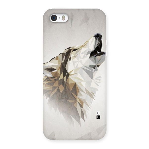 Diamond Wolf Back Case for iPhone 5 5S