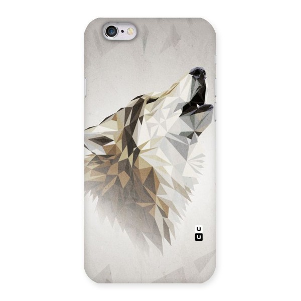 Diamond Wolf Back Case for iPhone 6 6S