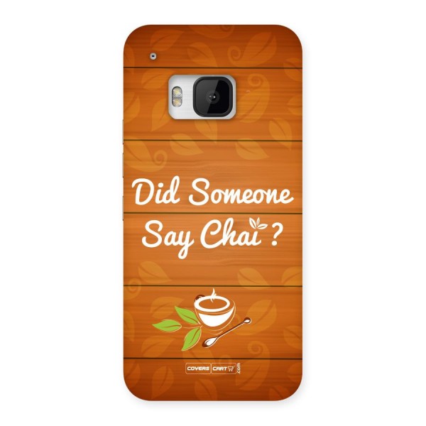 Did Someone Say Chai Back Case for HTC One M9
