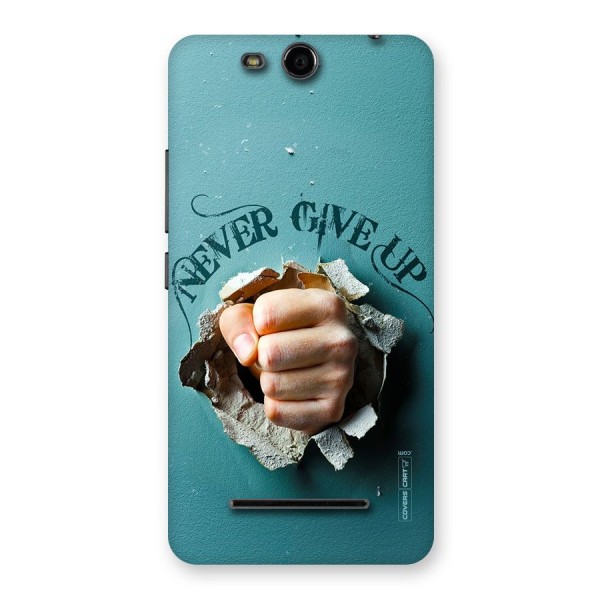 Do Not Give Up Back Case for Micromax Canvas Juice 3 Q392