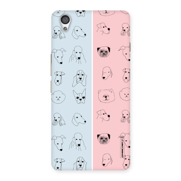 Dog Cat And Cow Back Case for OnePlus X