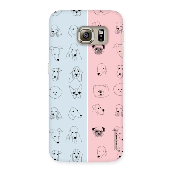 Dog Cat And Cow Back Case for Samsung Galaxy S6 Edge Plus