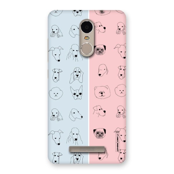 Dog Cat And Cow Back Case for Xiaomi Redmi Note 3