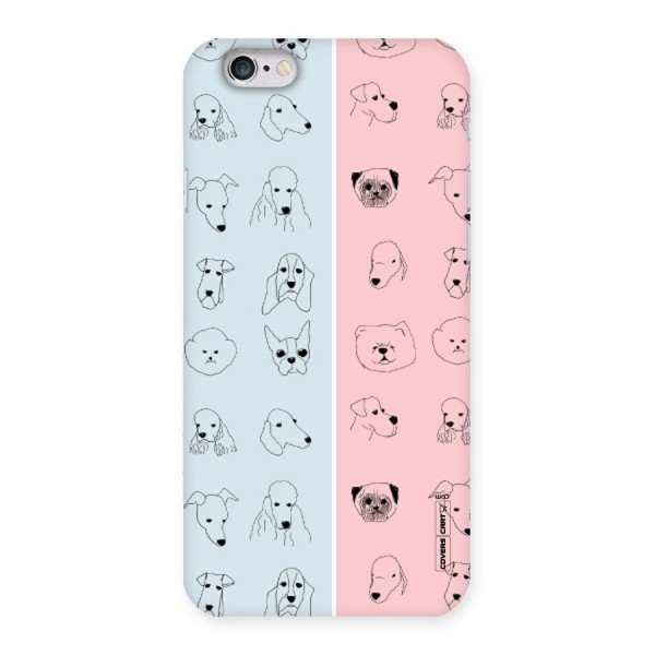 Dog Cat And Cow Back Case for iPhone 6 6S