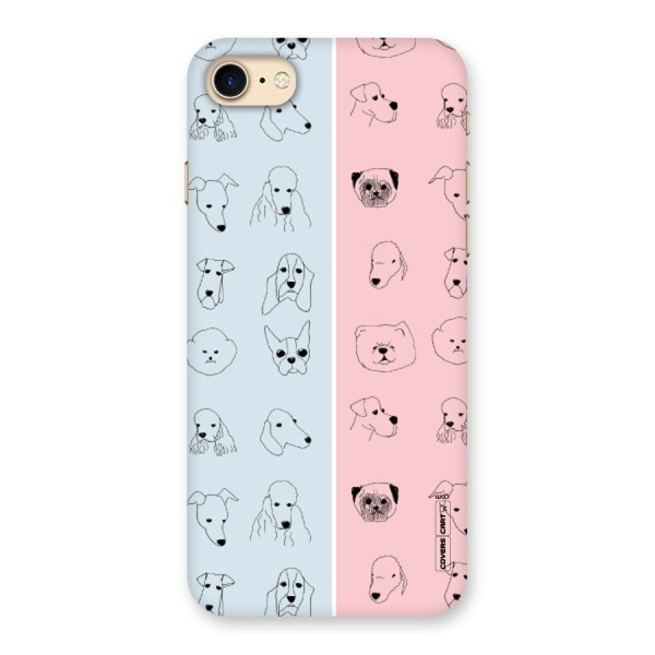 Dog Cat And Cow Back Case for iPhone 7