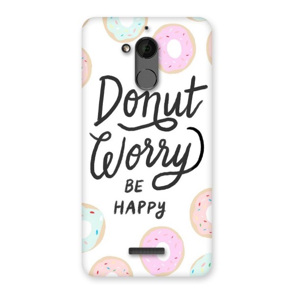 Donut Worry Be Happy Back Case for Coolpad Note 5