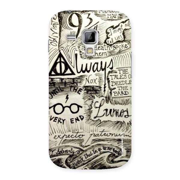 Doodle Art Back Case for Galaxy S Duos