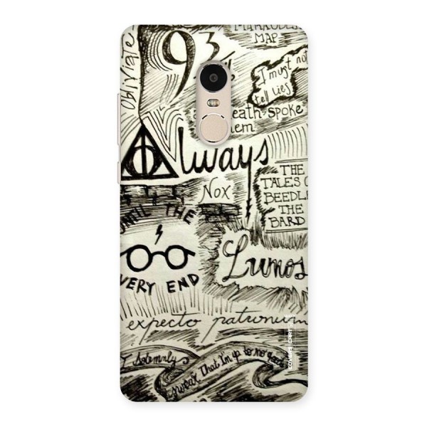 Doodle Art Back Case for Xiaomi Redmi Note 4