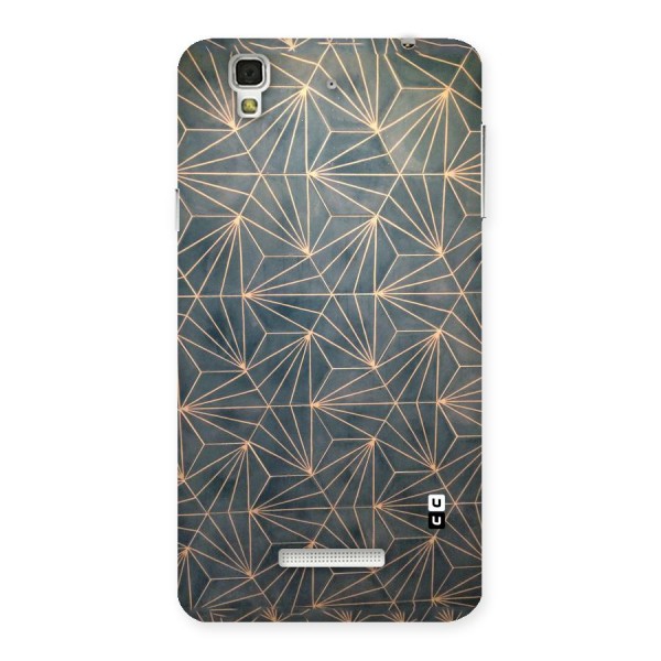 Dotted Lines Pattern Back Case for Yu Yureka