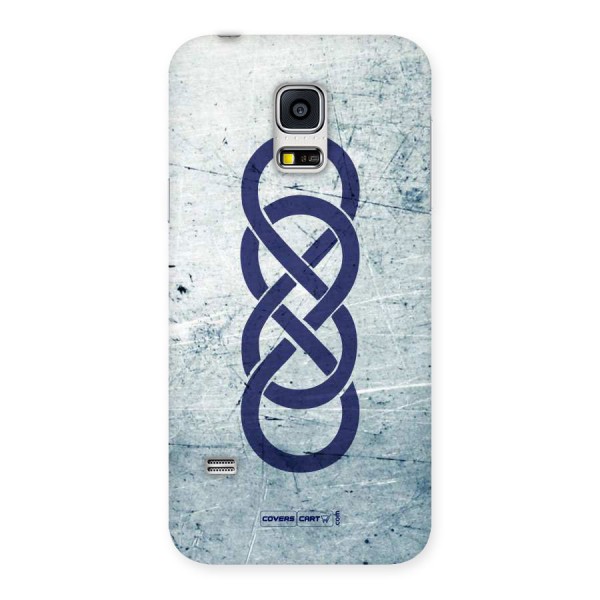 Double Infinity Rough Back Case for Galaxy S5 Mini