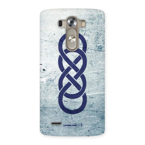 Double Infinity Rough Back Case for LG G3
