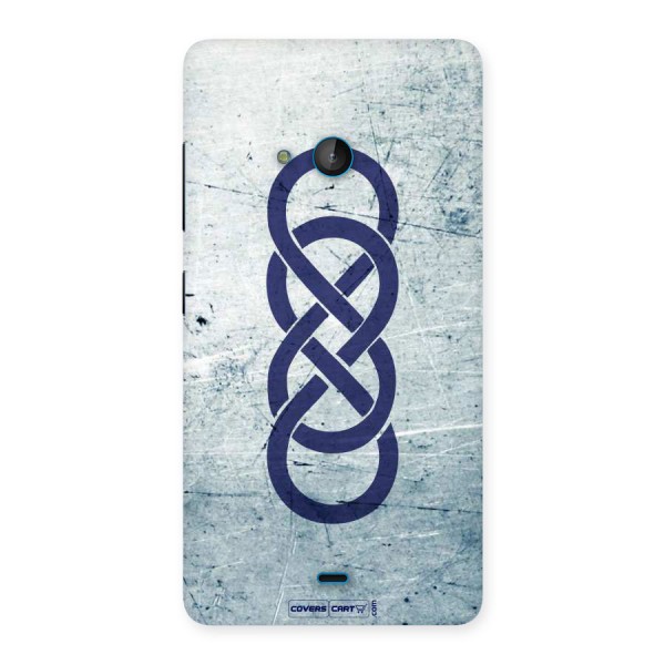 Double Infinity Rough Back Case for Lumia 540