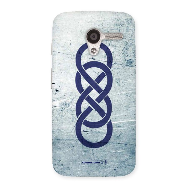 Double Infinity Rough Back Case for Moto X