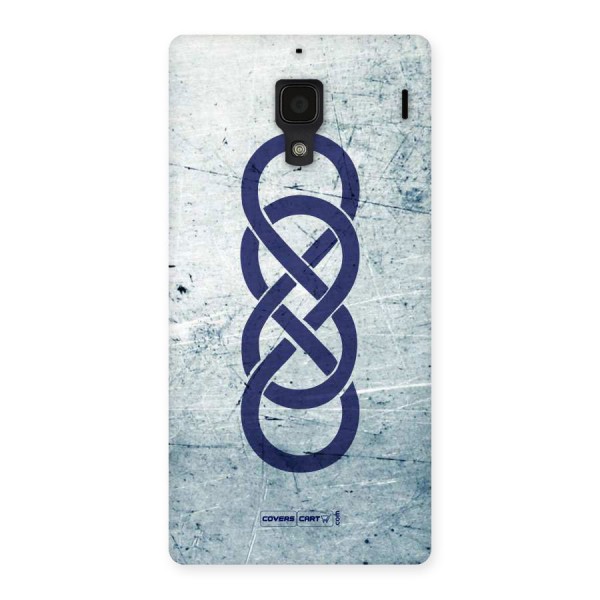 Double Infinity Rough Back Case for Redmi 1S