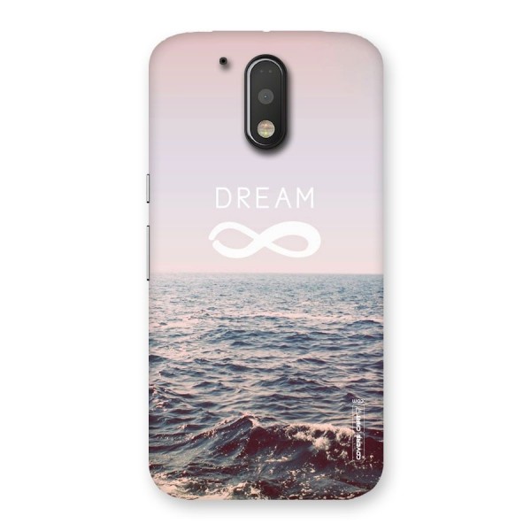 Dream Infinity Back Case for Motorola Moto G4 Plus