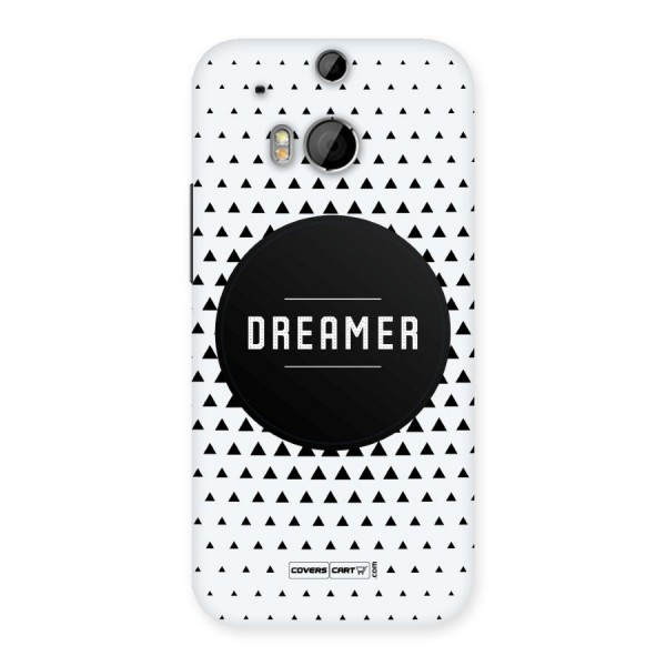 Dreamer Minimalist Back Case for HTC One M8