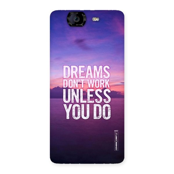 Dreams Work Back Case for Canvas Knight A350