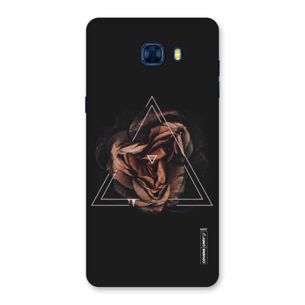 Dusty Rose Back Case for Galaxy C7 Pro