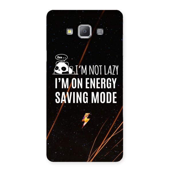 Energy Saving Mode Back Case for Galaxy A7