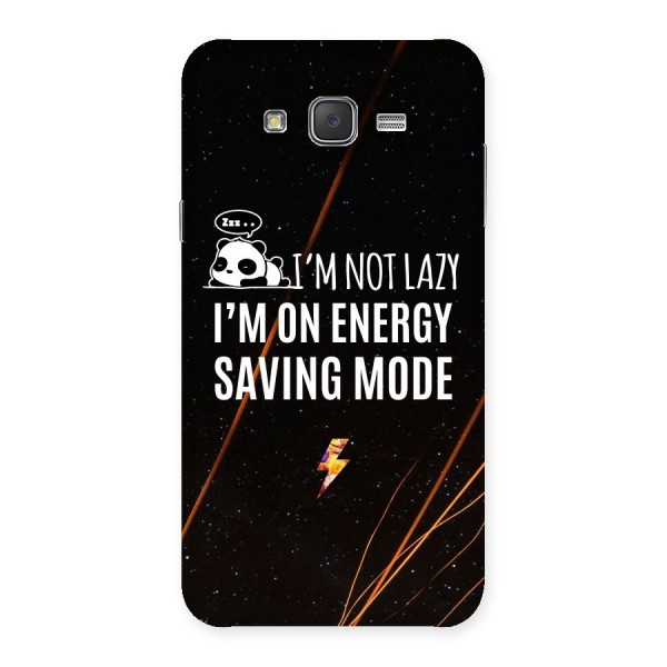 Energy Saving Mode Back Case for Galaxy J7