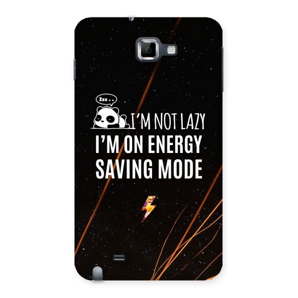 Energy Saving Mode Back Case for Galaxy Note