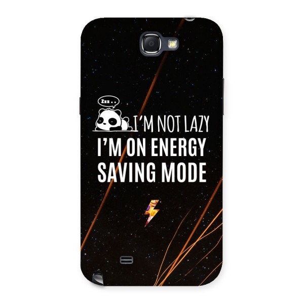 Energy Saving Mode Back Case for Galaxy Note 2