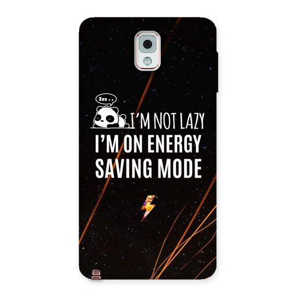 Energy Saving Mode Back Case for Galaxy Note 3
