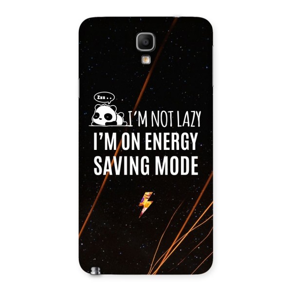 Energy Saving Mode Back Case for Galaxy Note 3 Neo