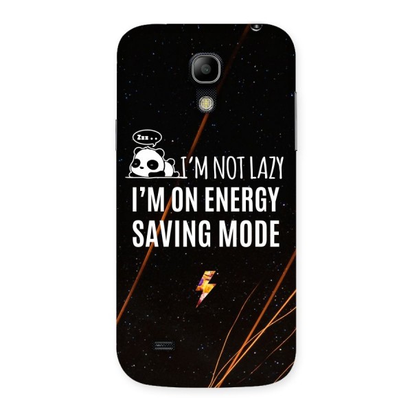 Energy Saving Mode Back Case for Galaxy S4 Mini