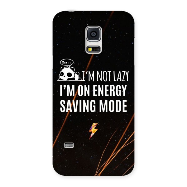 Energy Saving Mode Back Case for Galaxy S5 Mini