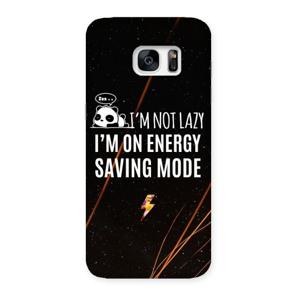 Energy Saving Mode Back Case for Galaxy S7 Edge