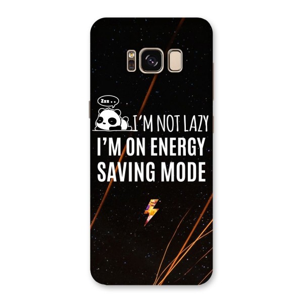 Energy Saving Mode Back Case for Galaxy S8